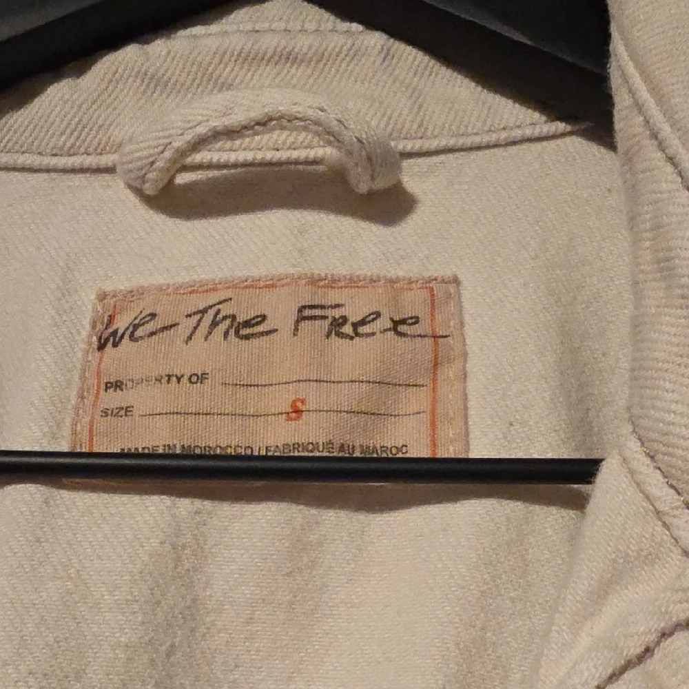 We The Free Cream Coat/shirt - Picture 2 of 3